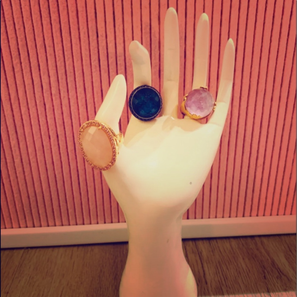 QVC STATEMENT RING GRAB BAG (3)💍